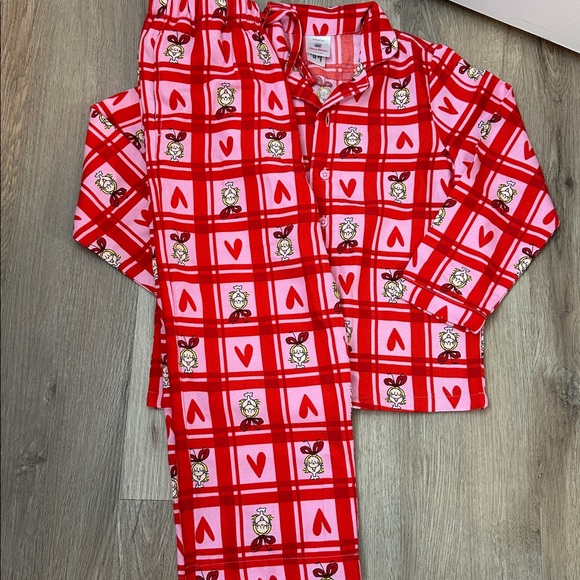 Hanna Andersson Cindy Lou Who Grinch pajamas size 5 - Picture 3 of 3